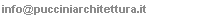 Casella di testo: info@pucciniarchitettura.it
